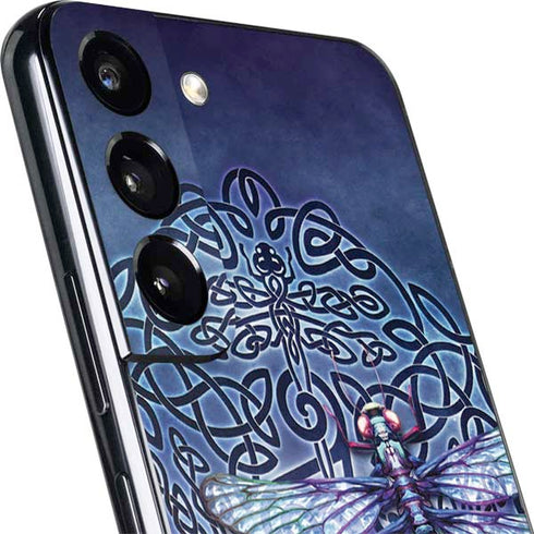 Brigid Ashwood Dragonfly Celtic Knot Galaxy S22 Skin